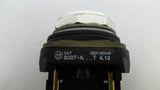 Allen Bradley 800T-A Black Flush Push Button Non Illuminated Switch