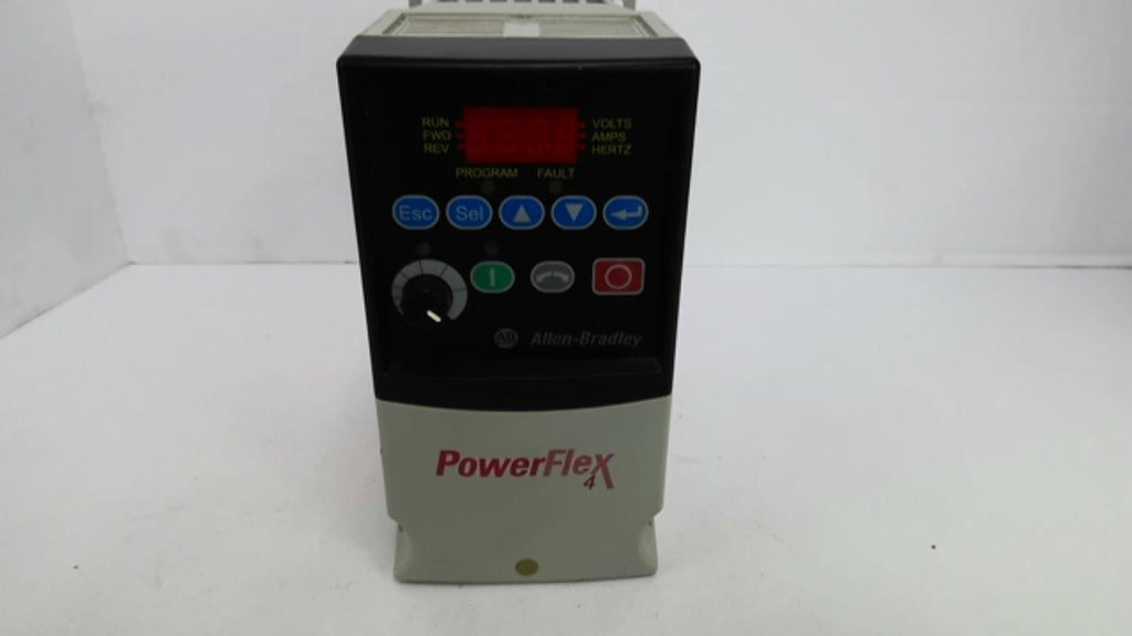 Allen Bradley 22A-D4P0N104 PowerFlex 4 AC Drive 2 HP 3PH 0-240HZ 0-460