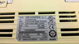 Yaskawa CIMR-AU2A0018FAA A1000 Drive AC 3PH 0-240V 0-400HZ 17.5A/14A