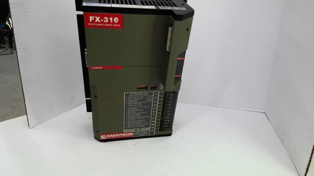 Emerson FX-316 960132-01 Positioning Servo Drive 240V 3PH