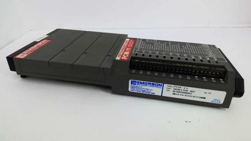 Emerson PCM-11 960158-02 Motion Program Controller Servo Drive