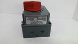 Mennekes ME 20MS1A-M2 Disconnect Switch 25AMP 3PH 600Vac