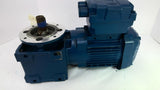 Sew-Eurodrive WF30 DRN71MS4/IS Gear Motor 0.33 HP 19.50:1 Ratio 300-1800RPM