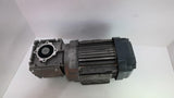 Sew-Eurodrive WA10 DRN63M4 Gear Motor 0.25HP 230/460V 14.33:1 Ratio