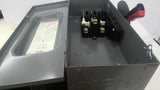 Square DHU363 Safety Switch 600VAC 100 AMP Non Fusible