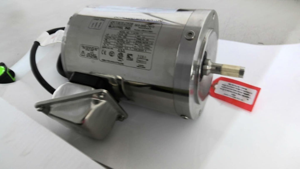 Sterling Electric T-MTR5117 0.75HP AC Motor 1800RPM 3PH 56C 460V TENC 60HZ
