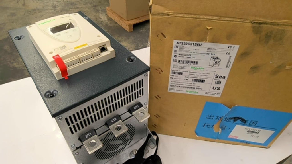 Schneider ATS22C21S6U Altistart 22 200 HP Soft Start 600 Volts 210 Amps 3 Phase