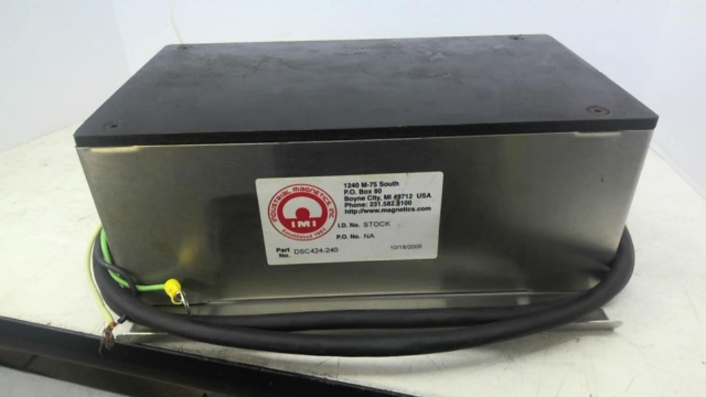 Industrial Magnetics DSC-424-240 Demagnitizer