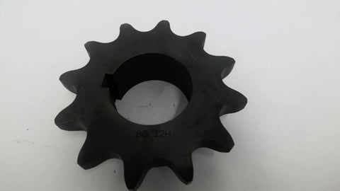AMEC 80P 12H Sprocket 80 Chain 12 Teeth 2" Bore