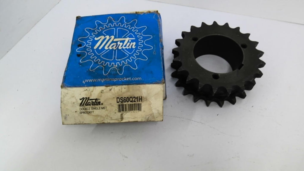 Martin DS60Q21H Double Single Sprocket 60 Chain 21 Teeth uses Q Bushing