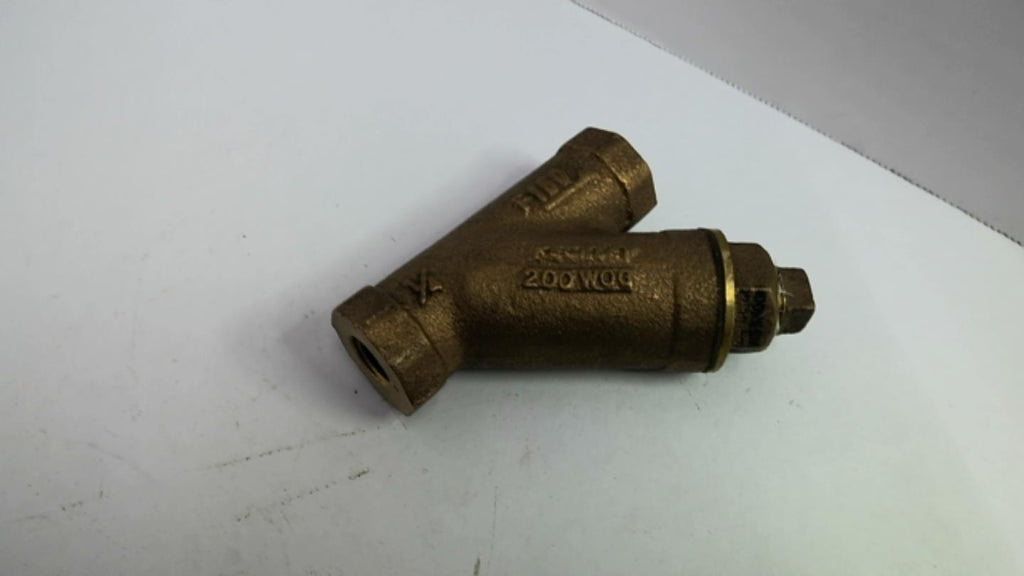 Keckley 200 WOG F150 Bronze Y-Strainer 1/4"