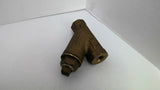 Keckley 200 WOG F150 Bronze Y-Strainer 1/4"
