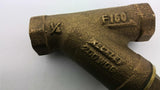 Keckley 200 WOG F150 Bronze Y-Strainer 1/4"