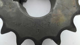 Tsubaki H60B15F Sprocket 1 7/16" Bore T