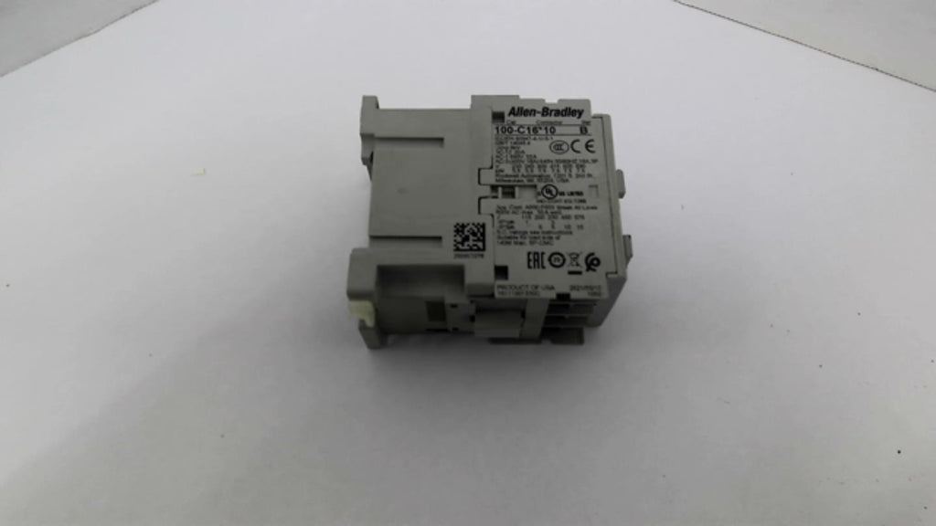 Allen Bradley 100-C16-10 Contactor 440V 50/60HZ 16A 3P