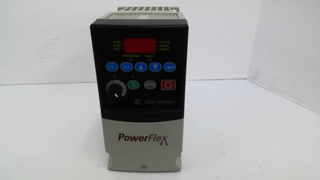 Allen Bradley 22A-B4P5N104 Power Flex 4 1 HP AC Drive 230V 240HZ 3PH