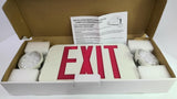 LED EXIT Emergency Lighting Fixture 120/277V