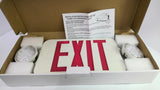 LED EXIT Emergency Lighting Fixture 120/277V