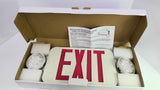 LED EXIT Emergency Lighting Fixture 120/277V