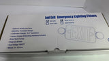 LED EXIT Emergency Lighting Fixture 120/277V