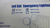 LED EXIT Emergency Lighting Fixture 120/277V