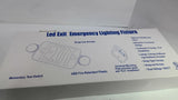 LED EXIT Emergency Lighting Fixture 120/277V