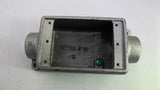 Crouse-Hinds 1/2 FSC1 3/4 FSC2 Single Gang Cast Device Box