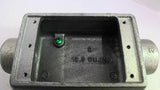 Crouse-Hinds 1/2 FSC1 3/4 FSC2 Single Gang Cast Device Box