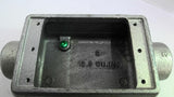 Crouse-Hinds 1/2 FSC1 3/4 FSC2 Single Gang Cast Device Box