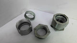 India 3 Piece Coupling Lot of 2 1 1/2"