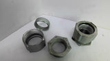 India 3 Piece Coupling Lot of 2 1 1/2"