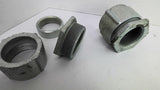 India 3 Piece Coupling Lot of 2 1 1/2"