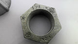 India 3 Piece Coupling Lot of 2 1 1/2"