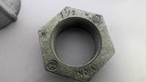 India 3 Piece Coupling Lot of 2 1 1/2"