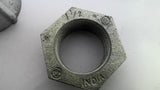India 3 Piece Coupling Lot of 2 1 1/2"