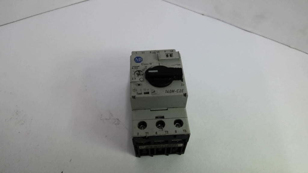 Allen Bradley 140M-C2E-B40 Circuit Breaker 2.5-4 Amp 3 Pole