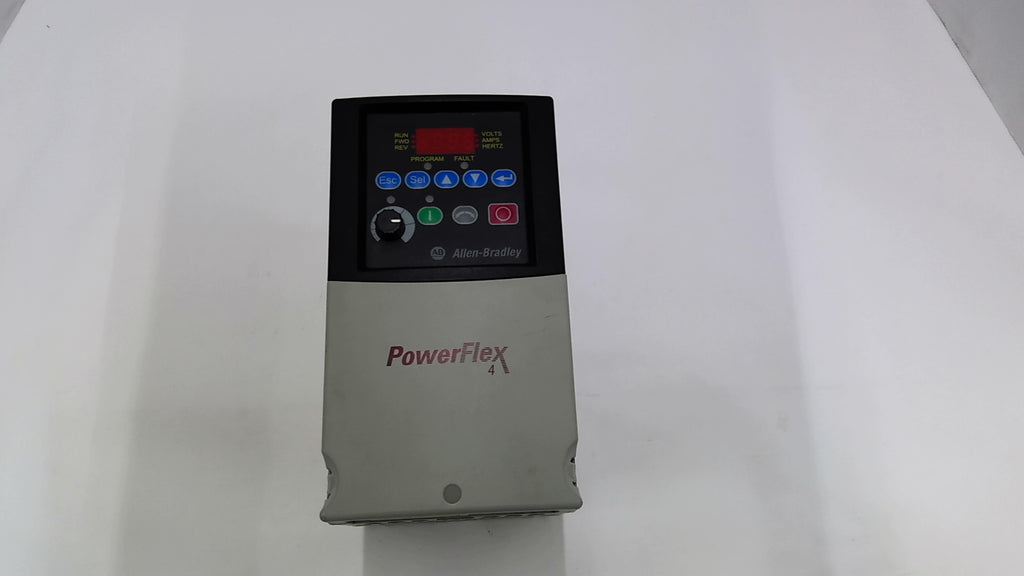 Allen Bradley 22A-B012N104 Power Flex 4 Variable Frequency Drive 3 HP 230 Volts
