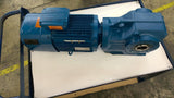 Sew-Eurodrive KA77 DRN112M4/BE5HR 5.4Hp Hollow Shaft Brake Motor 230/460V 29:1