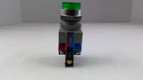 IDEC HW-C01 Push Button Green