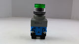 IDEC HW-C01 Push Button Green