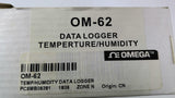 OMEGA OM-62 Temperature/Humidity Data Logger