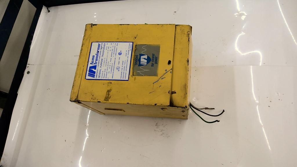 Acme T-2-53013-4S 3Kva Transformer 240/480 Pri 120/240 Sec Volts Single Phase