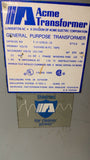 Acme T-2-53518-3S Transformer 25KVA 240/480 Pri 120/240 Sec Volts Single Phase