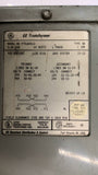 GE 9T51B003 3Kva Transformer 140/280 Pri Volts 120/240 Sec Volts Single Phase