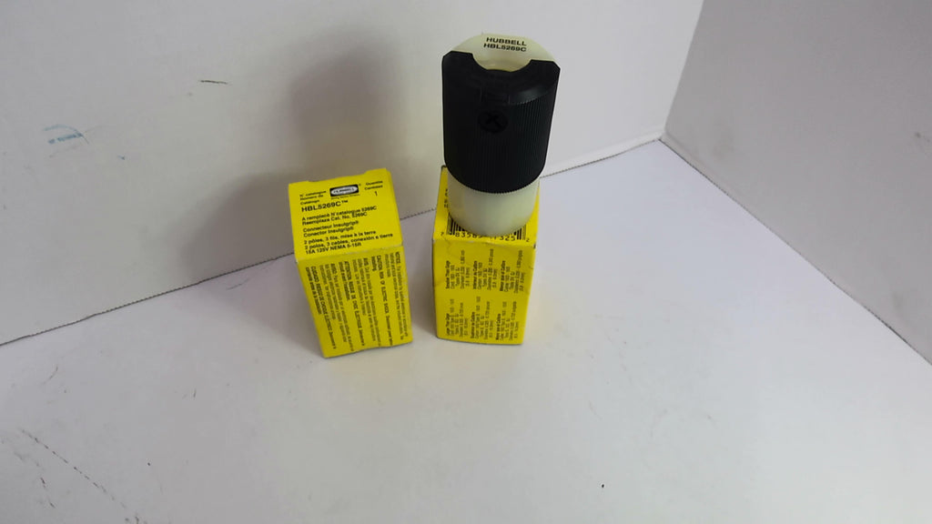 Hubbell 5269C Female Plug 15A 125V Lot of 2