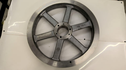 3B 18.4 Aluminum Pulley 3 Groove B width Belt