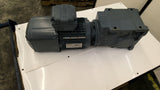 Sew-Usocome K57 DRN90S4/BE2HR/IS Brake Motor 1.1 Kw 230/400V 69.12:1 Ratio
