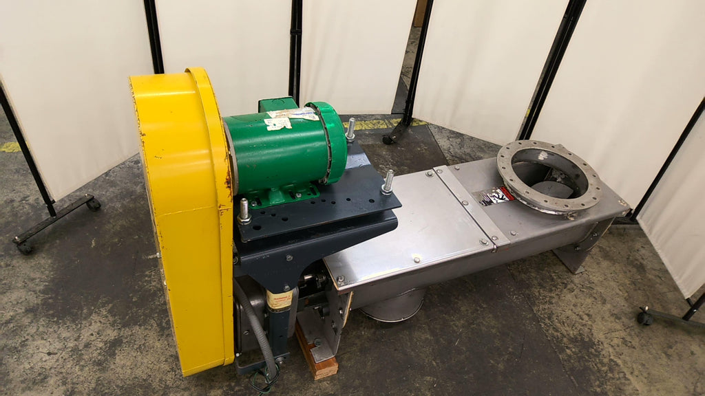 B.W Sinclair 9 S/N 05L284 Screw conveyor 1Hp 1745Rpm 208-230/460V 60Hz
