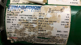 B.W Sinclair 9 S/N 05L284 Screw conveyor 1Hp 1745Rpm 208-230/460V 60Hz