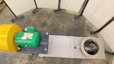 B.W Sinclair 9 S/N 05L284 Screw conveyor 1Hp 1745Rpm 208-230/460V 60Hz